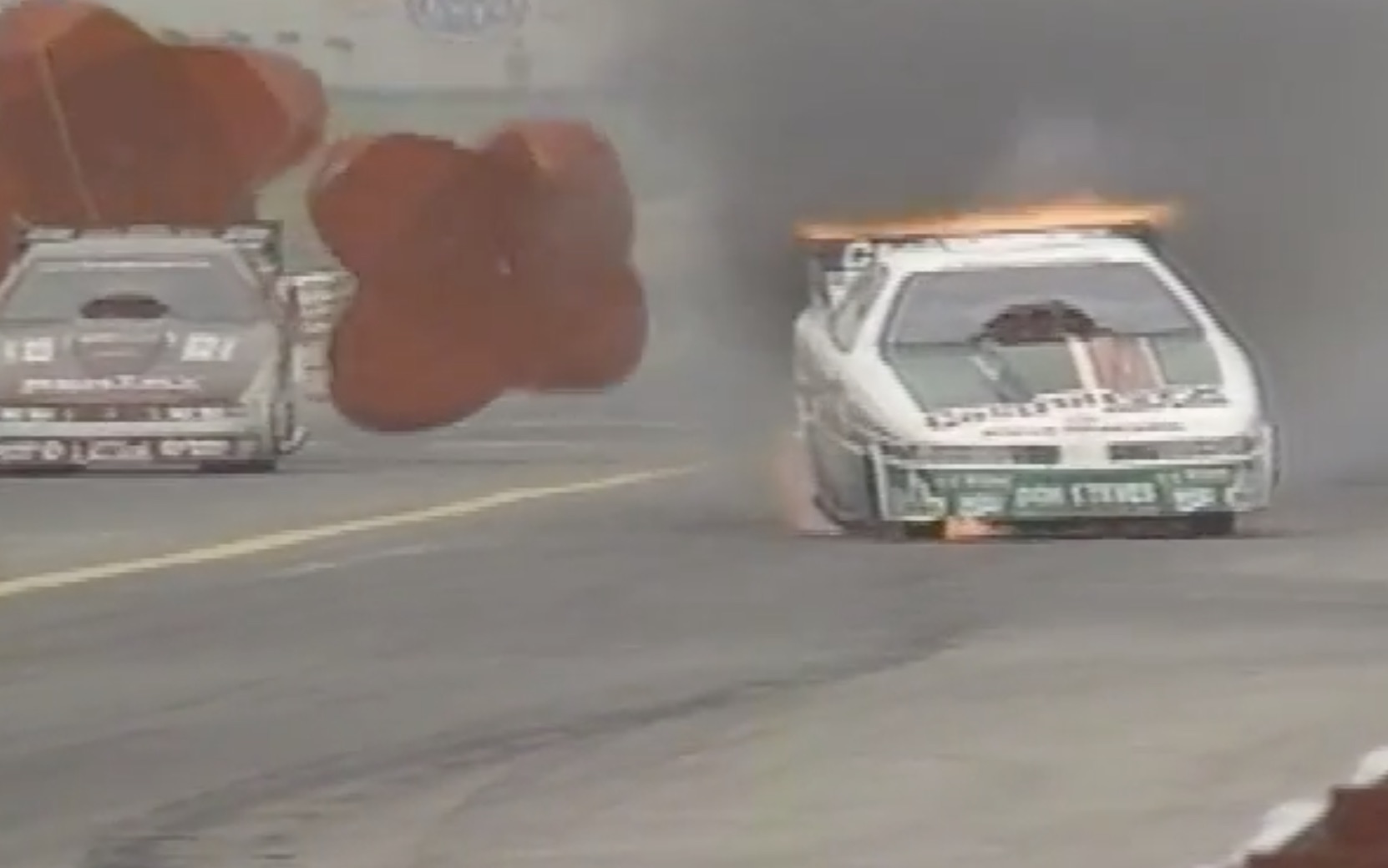 Classic YouTube: John Force’s Mild Roast At Indy In 1990