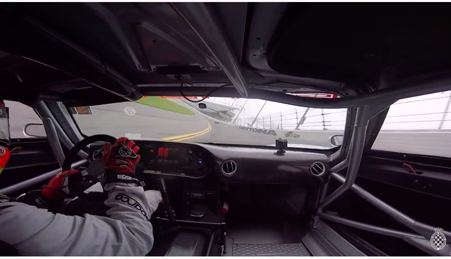 Blue Oval Roar: Ride In This 5.4L Mk7 Ford GT As It Hammers Around Daytona Swallowing Porsches