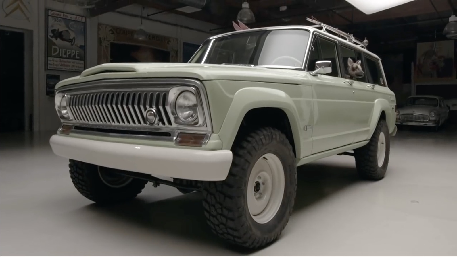 Officially Jealous: Jay Leno Checks Out The Jeep Wagoneer Roadtrip Concept!