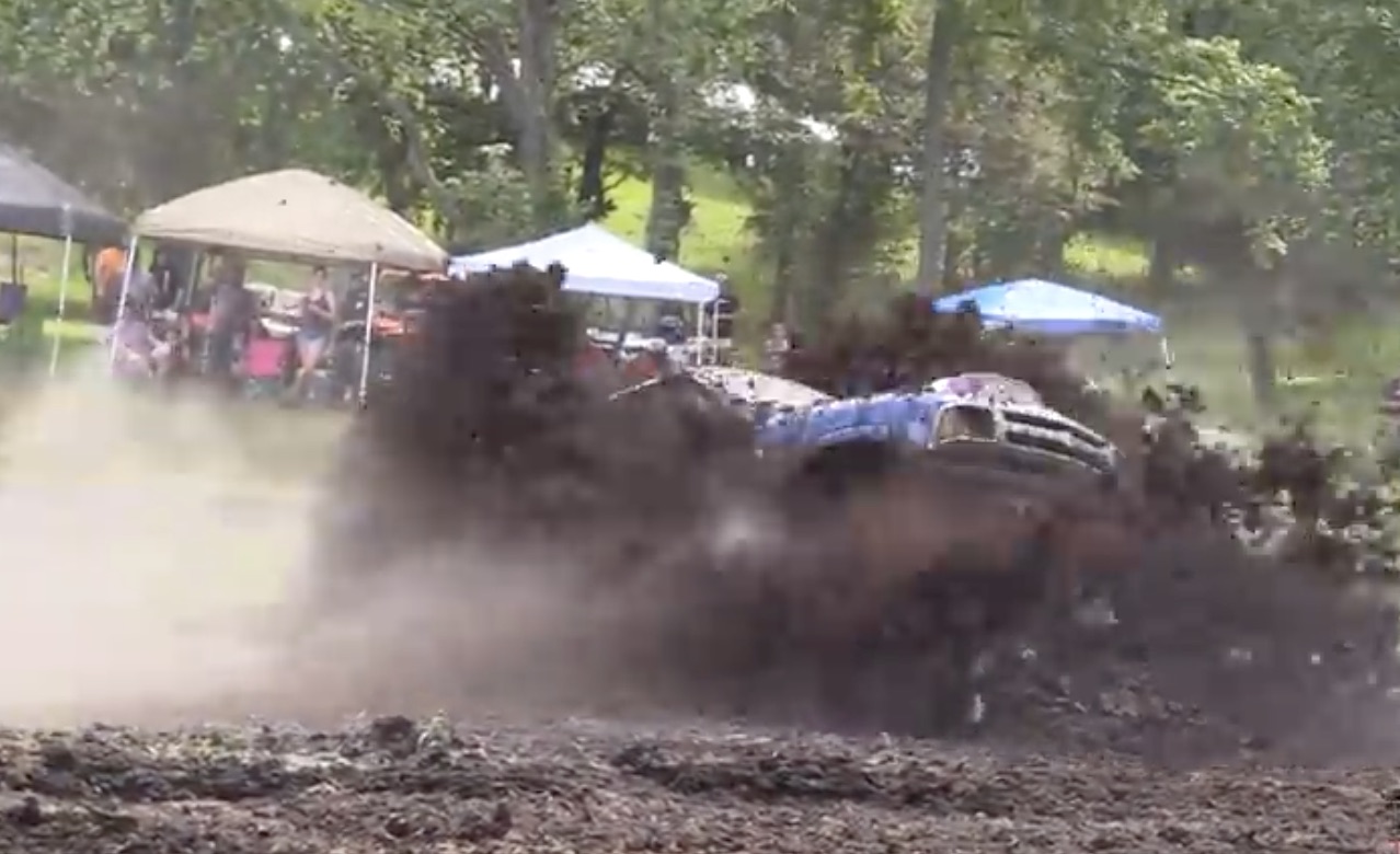 Spring Planting: Burying Mega Trucks In One Deep Hole In Michigan!