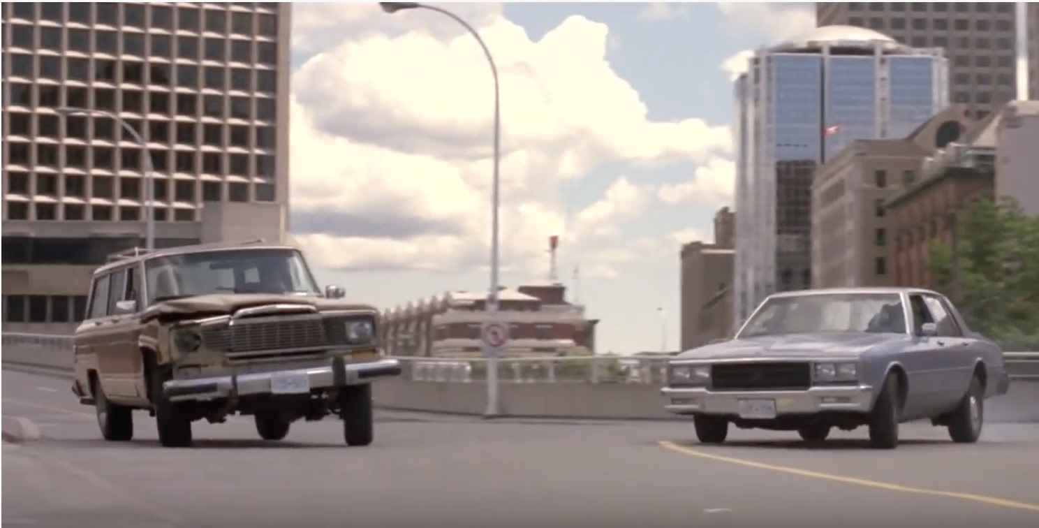 Classic YouTube: Jeep Wagoneer versus Chevrolet Impala Chase In “Shoot To Kill”