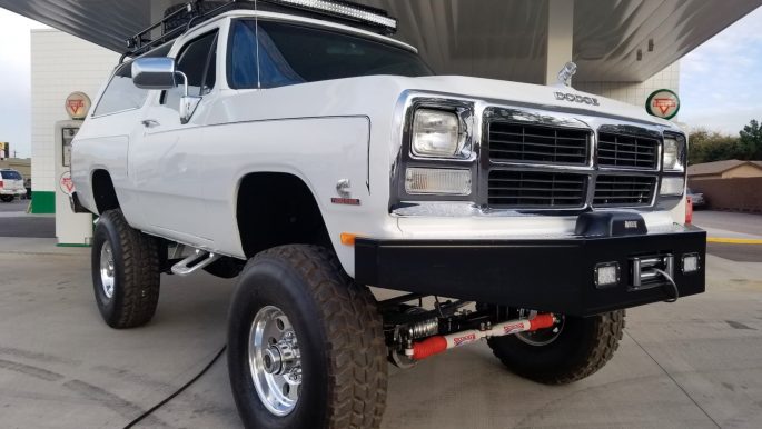  Money No Object: 1992 Dodge Ramcharger With Cummins Turbo  Diesel Swap 