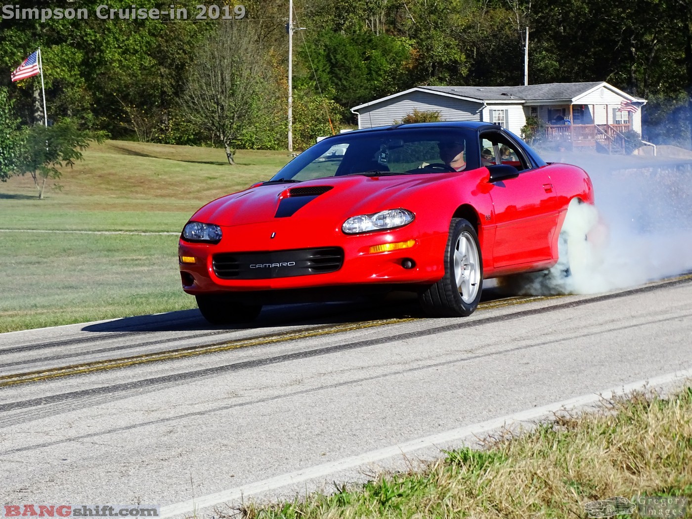 Simpson Family Cruise Photo Coverage: Cool Cars, Big Burnouts, and Fun For The Whole Family