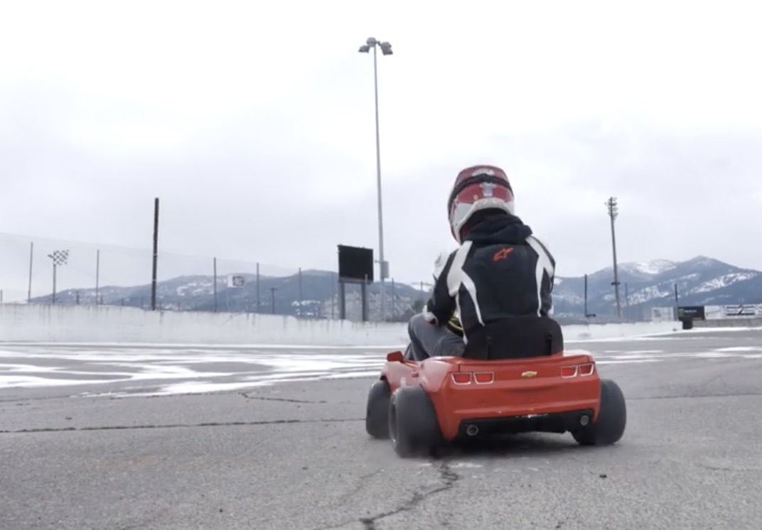 Micro Machine Melee: Ripping Hot-Rodded Power Wheels Toys At A Circle Track