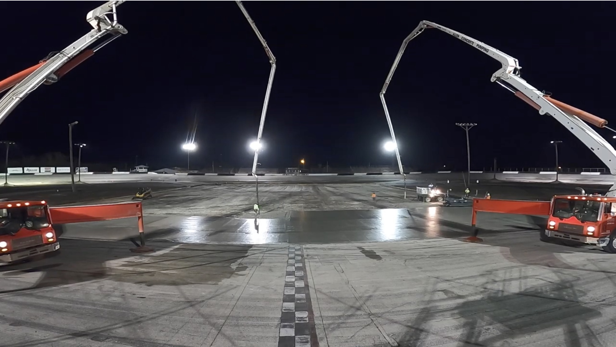 Construction Fun: Cleetus Gets The Concrete Burnout Pad Poured At The Freedom Factory!