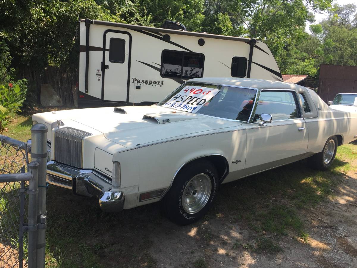 It’s Back! Just As Big, Just As Bold…The 440/4-speed 1976 Chrysler New Yorker Is For Sale!