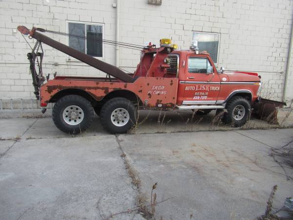 6x6 hot sale tow truck