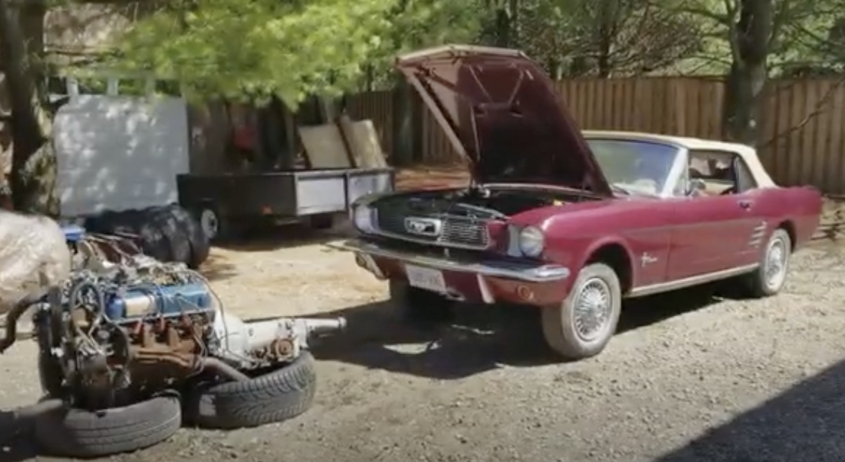 Parts-Bin Special: Bringing A 1966 Mustang Convertible Together With Raided Parts