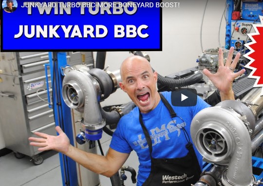 JUNKYARD TURBO BBC-MORE BONEYARD BOOST! Big Block Chevrolet For The Win!