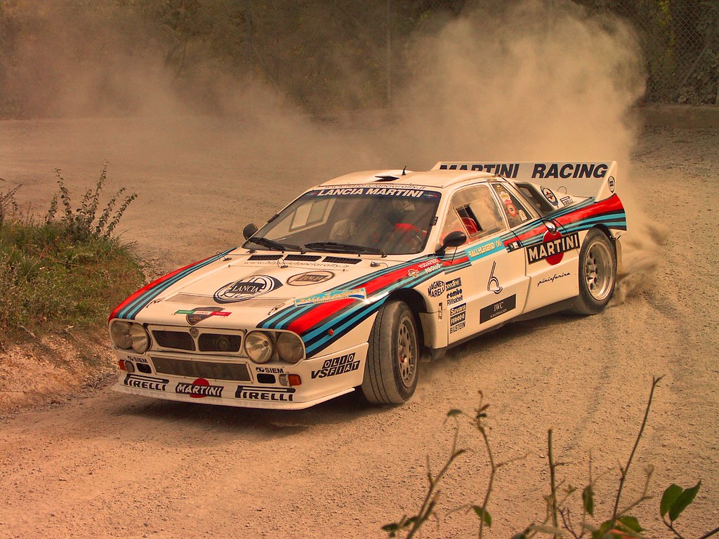 Birth Year Car Battle Slapfight: 1983 Lancia 037 Rally, Because Poster Car, Not Poseur Car