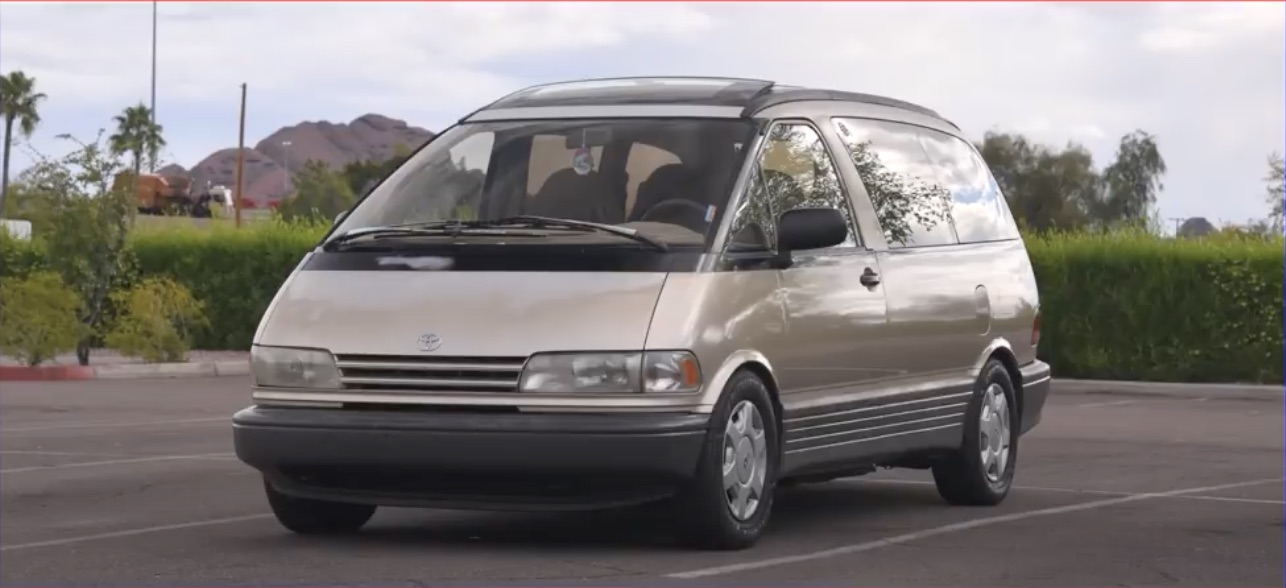 Regular Car Reviews Checks Out The Toyota Previa, The Automotive Rolling Russet