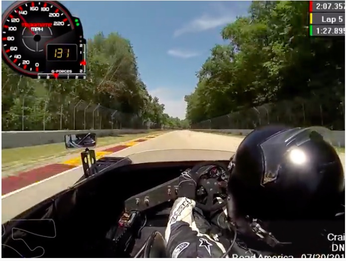 Ludicrous Speed Video: Ride In A Legit DN4 Can-Am Car At Road America – These Things Are MONSTERS!