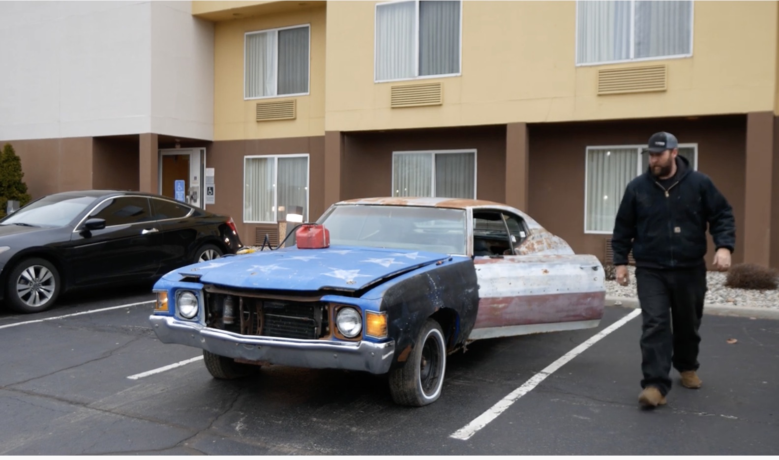 Red, White-Knuckled And Blue: Dragging A Very Beat 1972 Chevelle 600 Miles Home