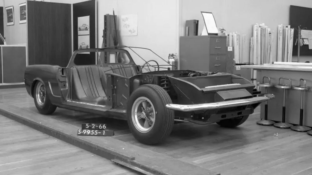 Look Gang, A Mystery To Solve: Do You Know Anything About This Mid-Engined Ford Mustang Prototype?