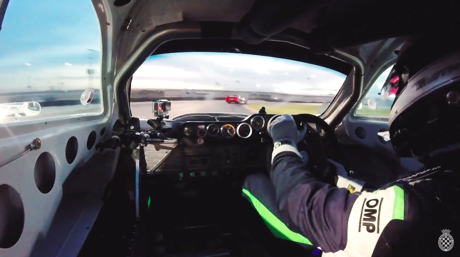 V-12 Fun: Ride Along In An Awesome Jaguar XJR-5 Road Racer At Daytona, This Thing Hauls!