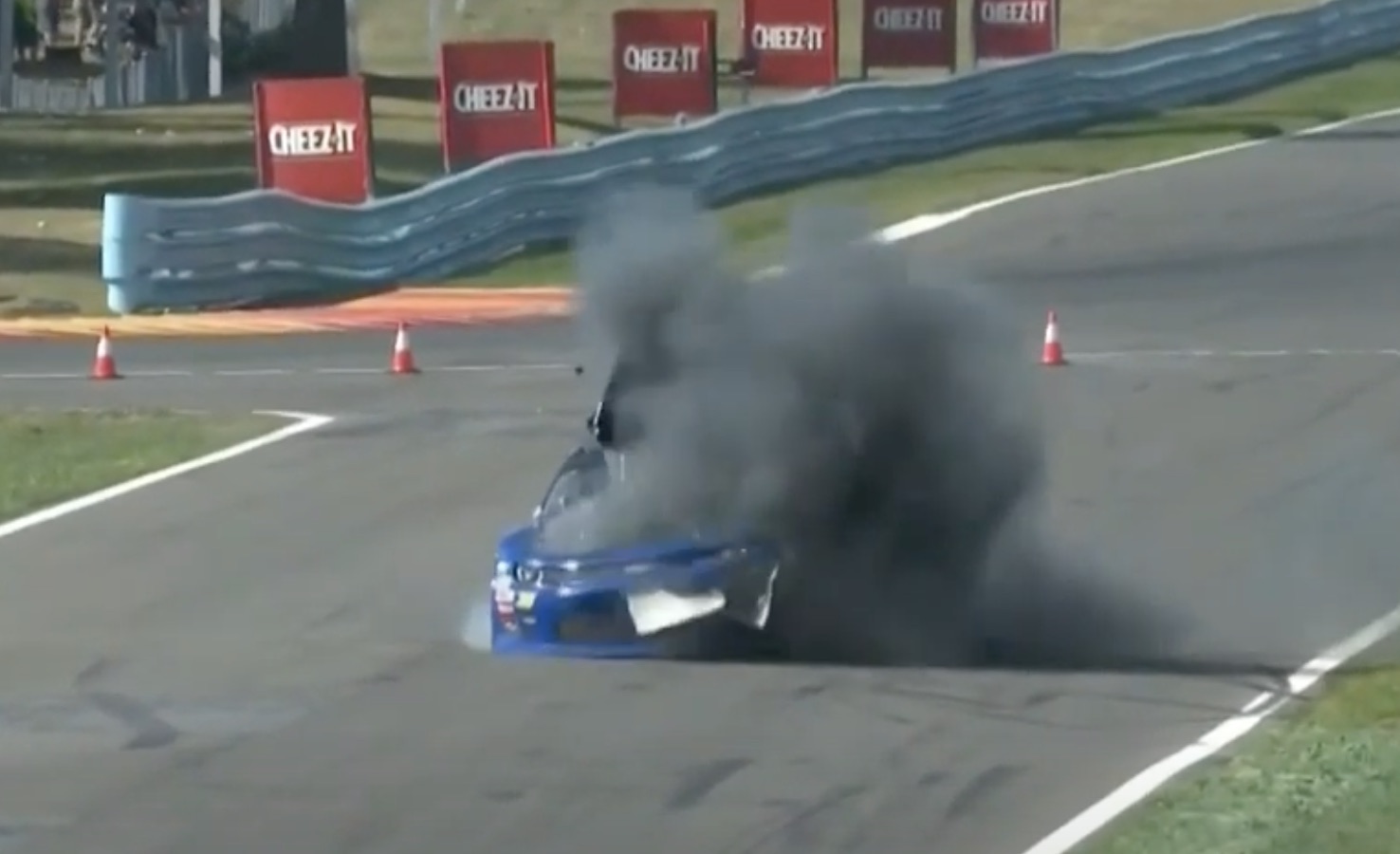 Classic YouTube: Derrick Cope’s Tremendous Tire Explosion At Watkins Glen In 2016