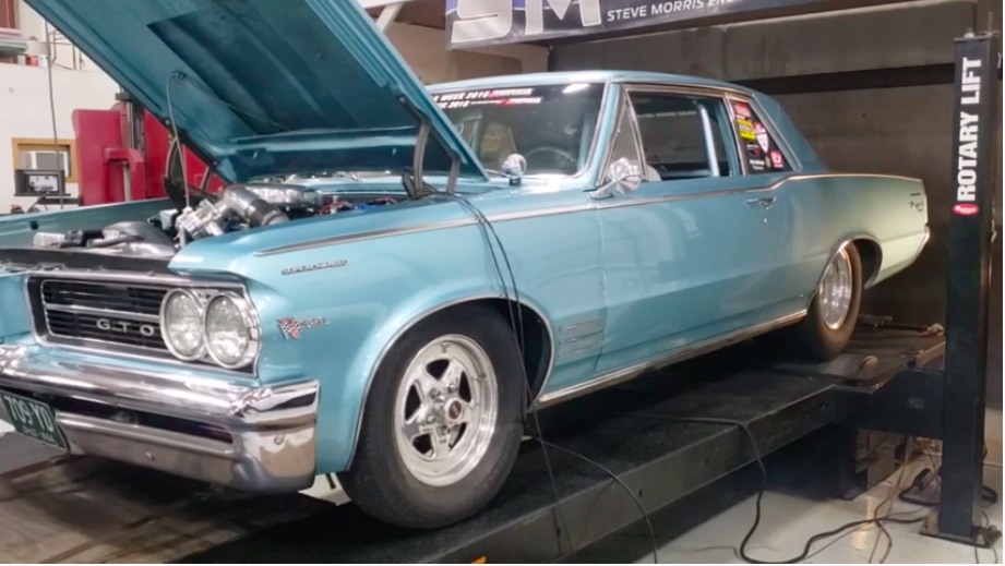 Watch This Nasty 1964 Pontiac Tempest Make 728hp and 661lb-ft of Torque To The Wheels With Pontiac Power!