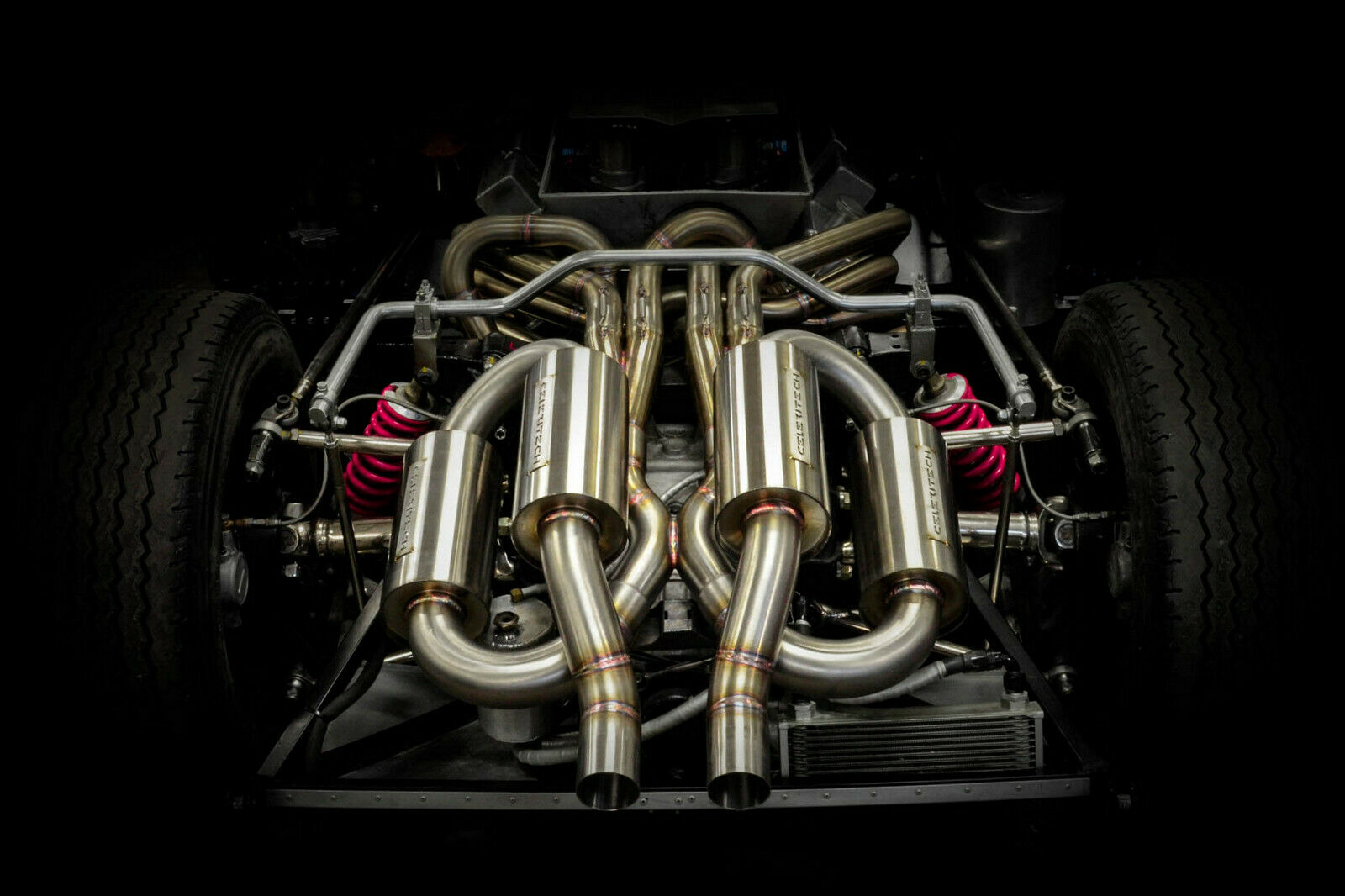 Don’t Think Exhaust Can Be Sexy? Look At This Celeritech GT40 Exhaust And Tell Us That!