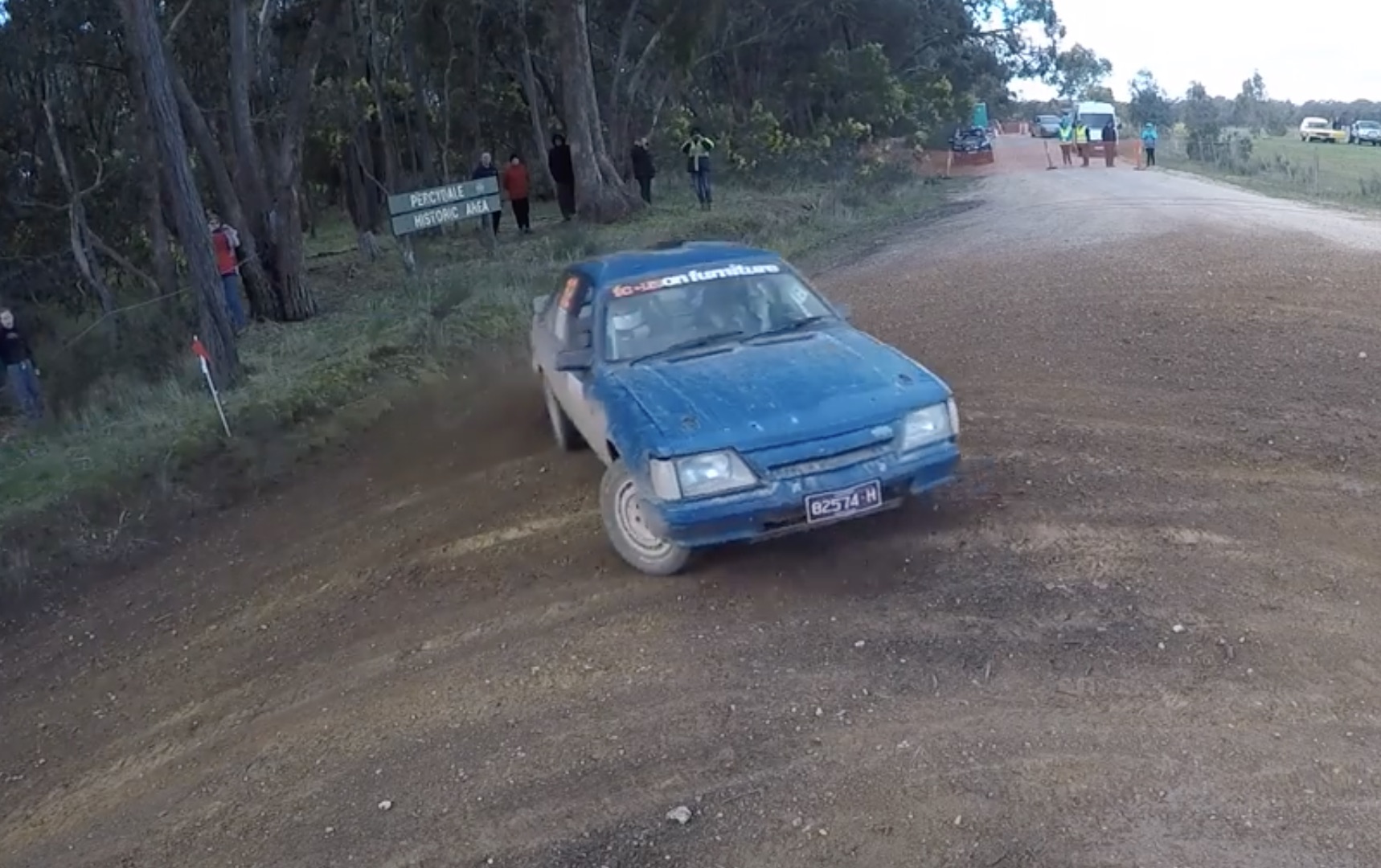 Screw Tarmac: This Holden Commodore SS Rips Up A Rally Stage