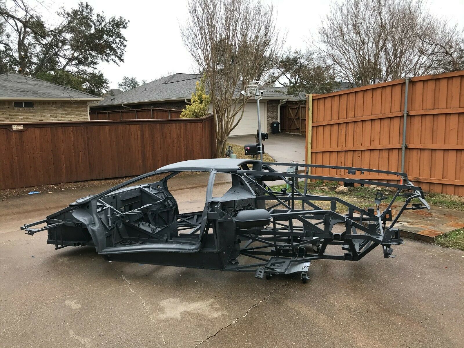  1991 Lamborghini Diablo Is Basically A Bare Chassis