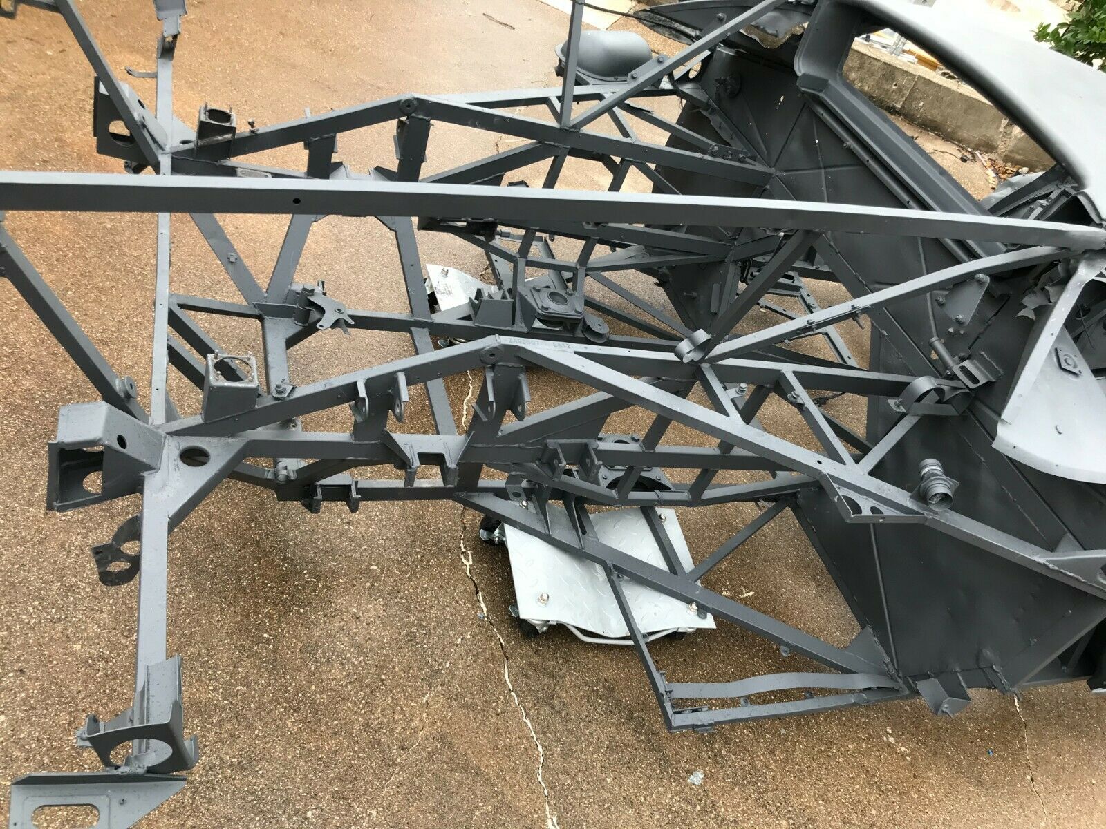  1991 Lamborghini Diablo Is Basically A Bare Chassis