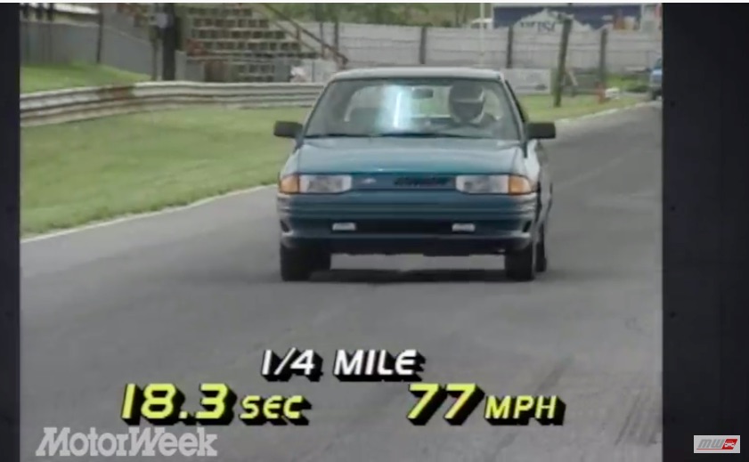 Memory Test: The 1993 MotorWeek Road Test Of A Ford Escort GT Proved Our 13 Year Old Opinions Correct