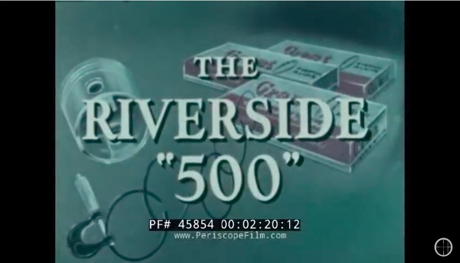 Twisted Steel and Sex Appeal: Watch This Neat Film Made At The 1964 NASCAR Riverside 500 In California