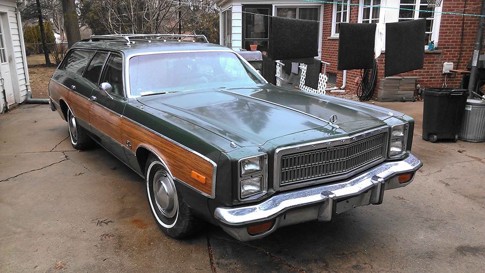 Go Green: 1977 Plymouth Fury Sport Suburban Station Wagon