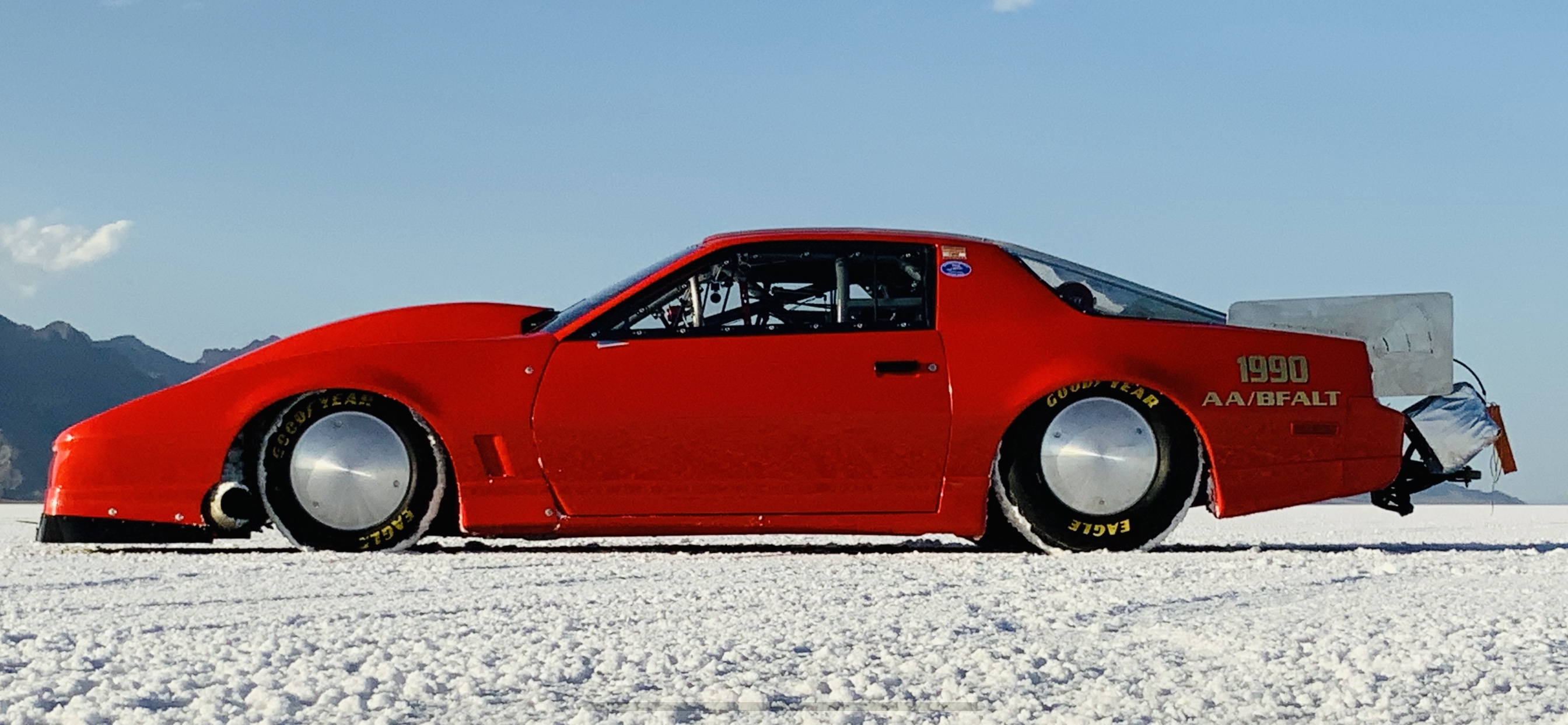 Watch The Team Built Buckwheat Racing Trans Am Go 288 mph From Inside The Car At Bonneville Last Week!