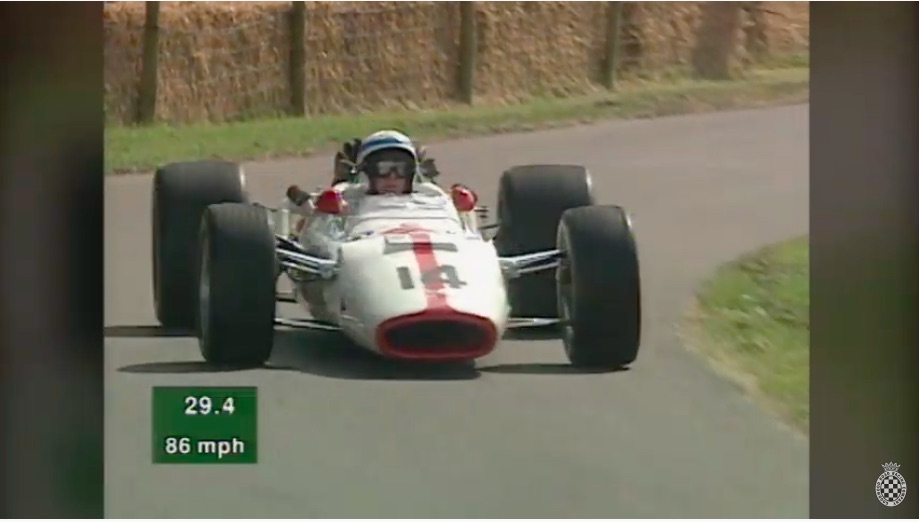 Driven In Anger: Watch John Surtees Drive A Honda RA300 V12 F1 Car Like He Is In His Prime!