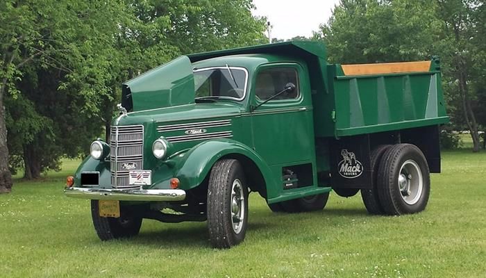 This 1949 Mack EF Dump Truck Is In Amazing Shape And Represents And Era Gone By