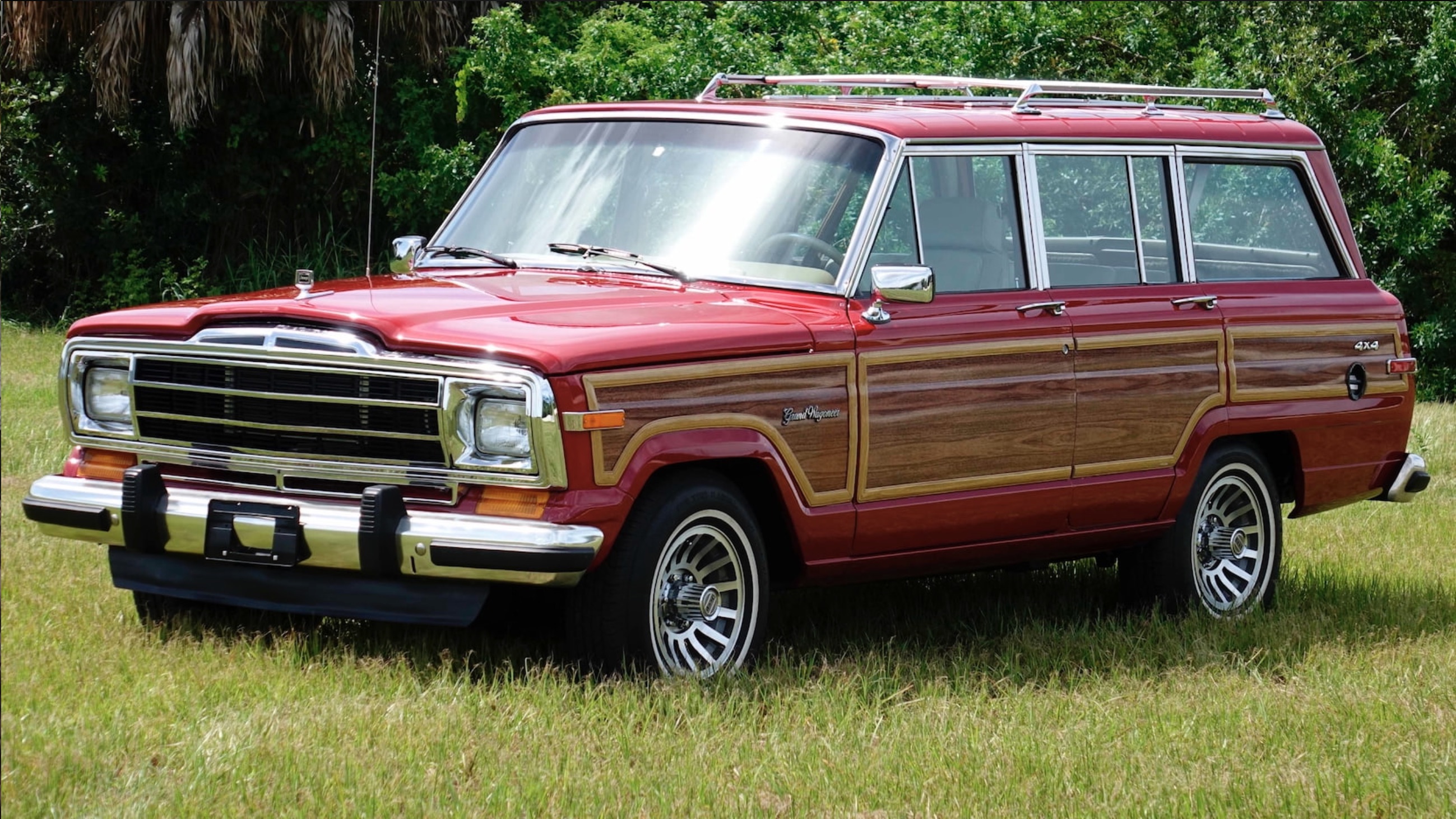 Money No Object: HELLWAGON! This 1989 Jeep Grand Wagoneer Is Packing Ma Mopar’s Torque Monster!