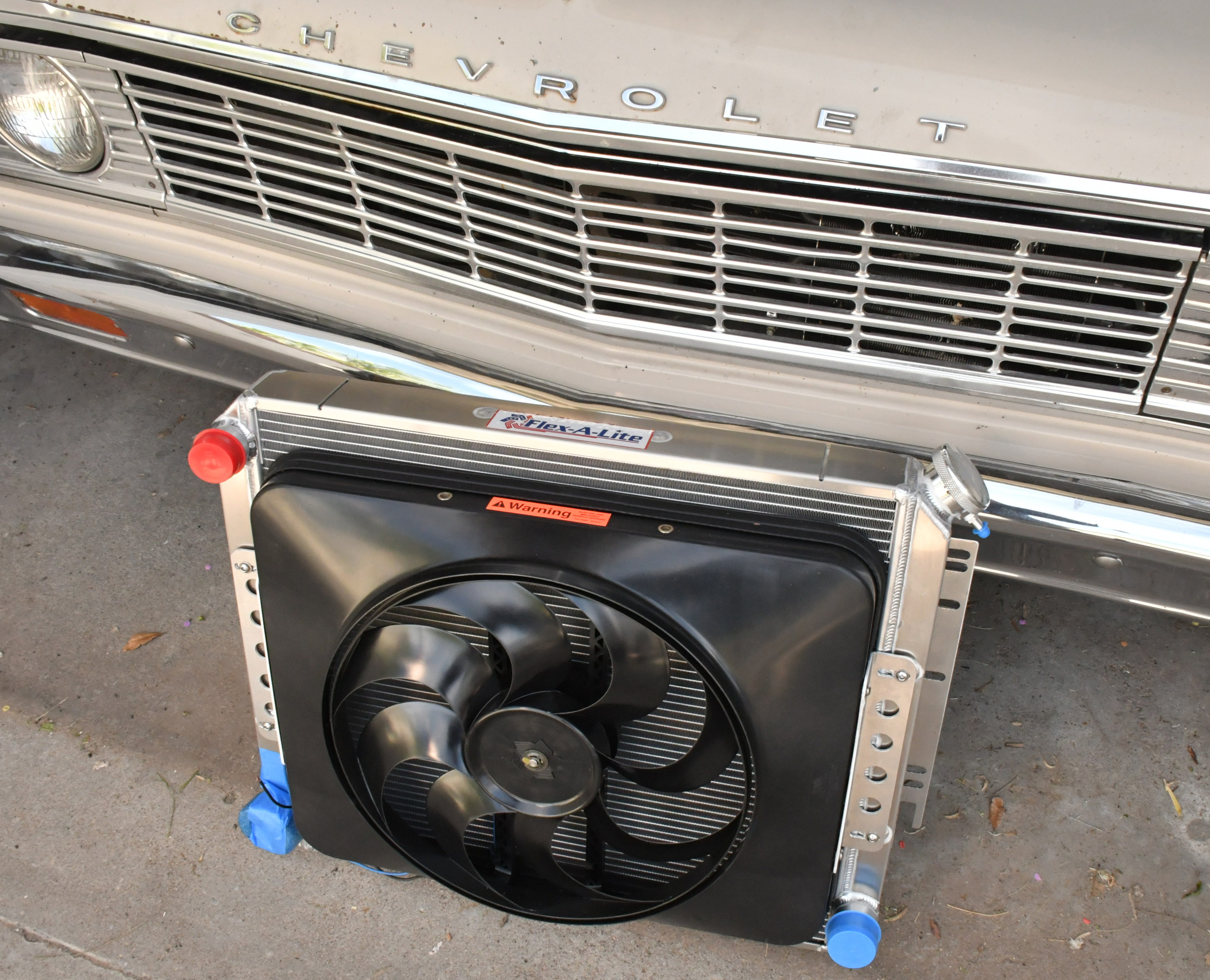 We’re Cooler Than Ever! Installing a Flex-A-Lite Radiator in a ’64 Chevelle