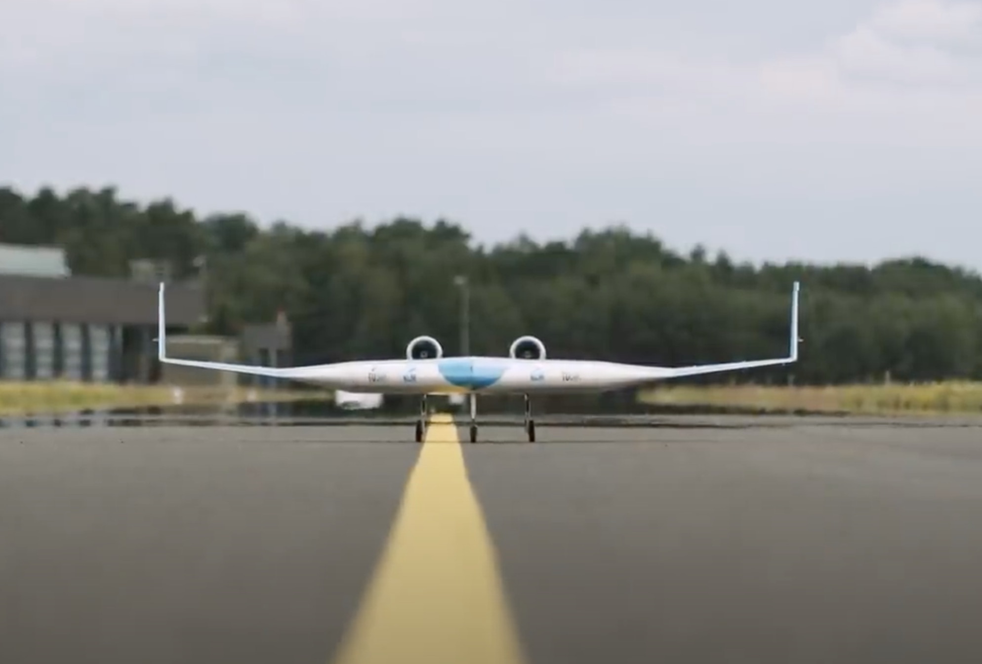 Testing The Radical: KLM/TU Delft’s Scale Model Of A Flying-V Aircraft