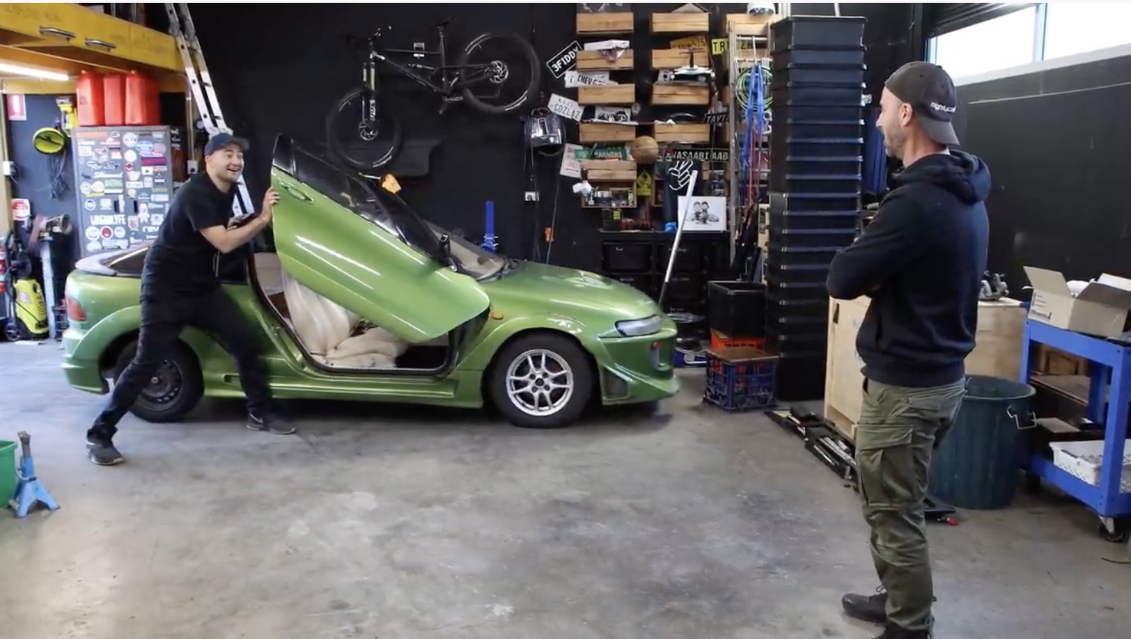 Rolling Alien: Mighty Car Mods Bring In A Toyota Sera That Needs De-Pimping!