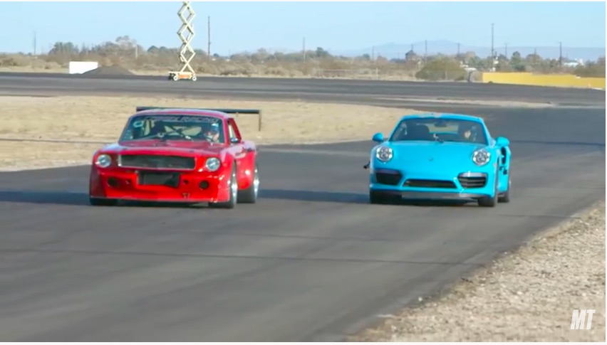 Pro Touring Vs Germany: A Killer 1966 Mustang Takes On A Porsche 911 Turbo S At The Streets Of Willow!