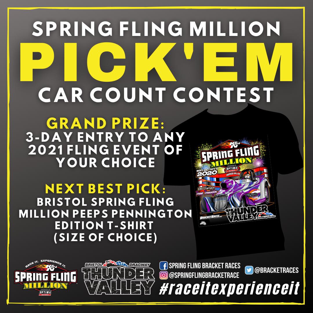 Enter By Midnight: Win A Chance To Race At Any 2021 Fling Event Of Your Choice By Guessing The Car Count!