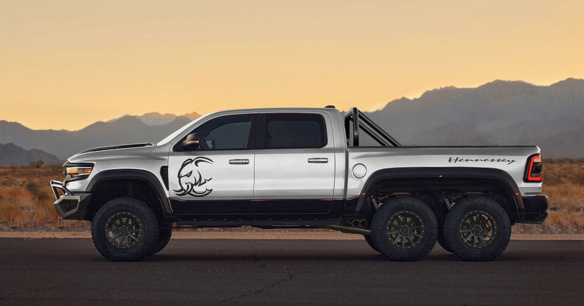 One Step Beyond Radical Overkill: The Hennessey Mammoth 6×6, Complete With Hellephant Power