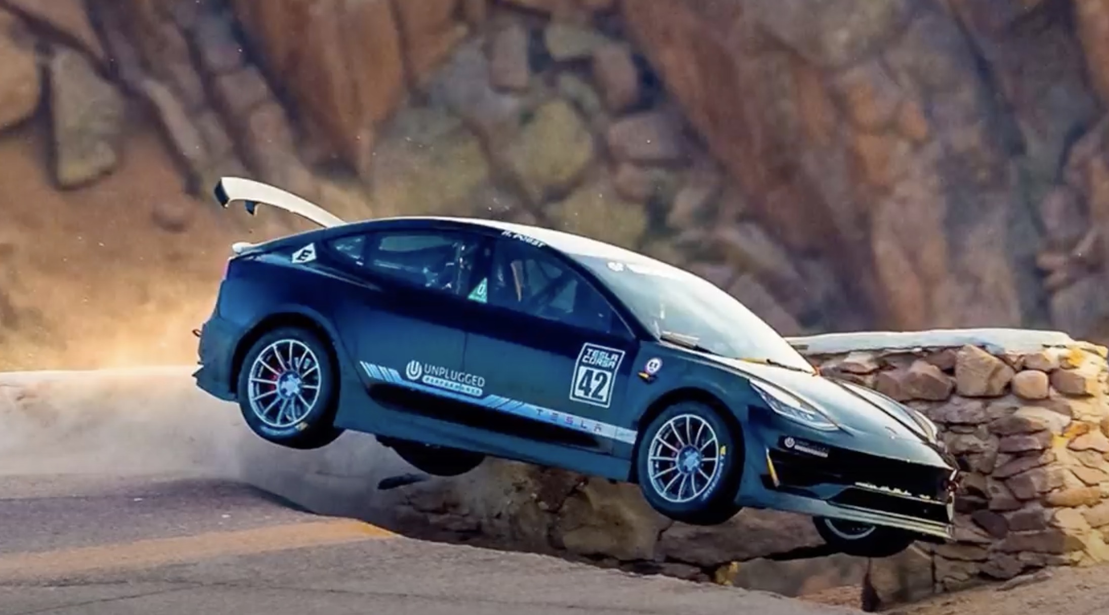 After Action Review: Randy Pobst Reviews His Pikes Peak Hillclimb Tesla Wreck