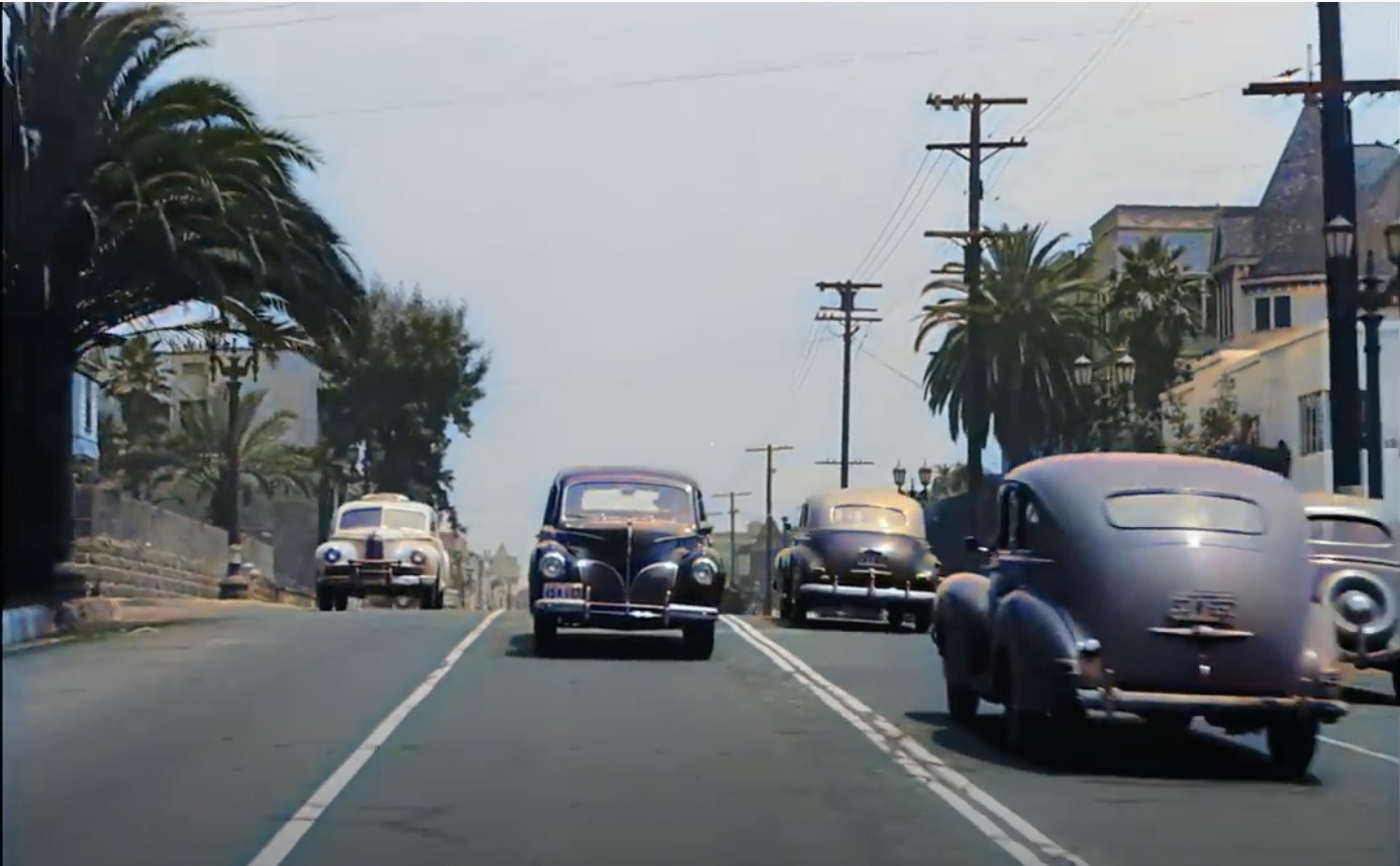 Classic YouTube: Cruising Los Angeles Around 1950