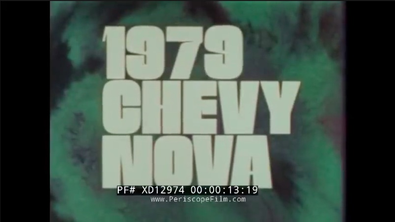 Promotional Goodness: This Chevrolet Pitch Video For The 1979 Nova and Monza Is A Fun Watch