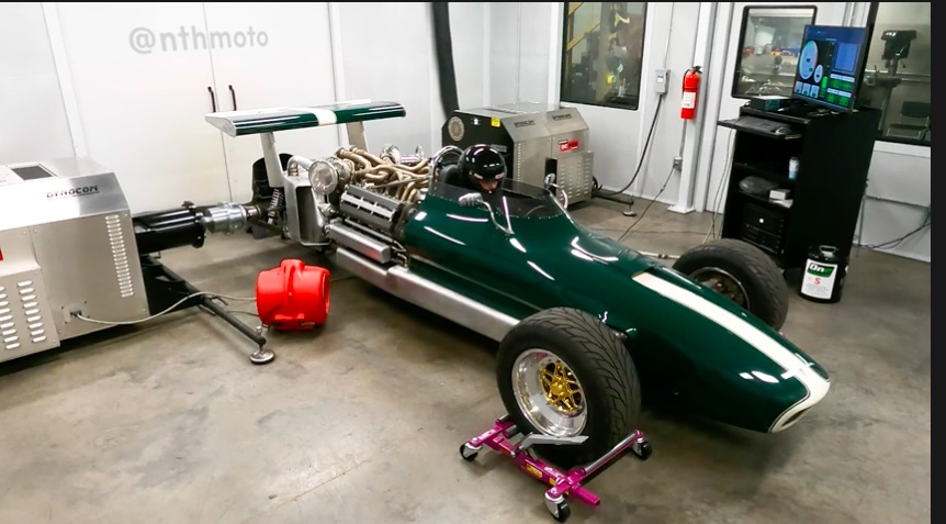 Truly Custom: Watch Don Groff Run His Custom Built Toyota 1JZ V12 Powered Open Wheel Car On The Dyno