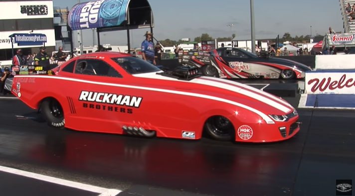 Funny Car Recap Video From The Mid West Drag Racing Series Finals At The Throwdown In T-Town Tulsa Raceway Park