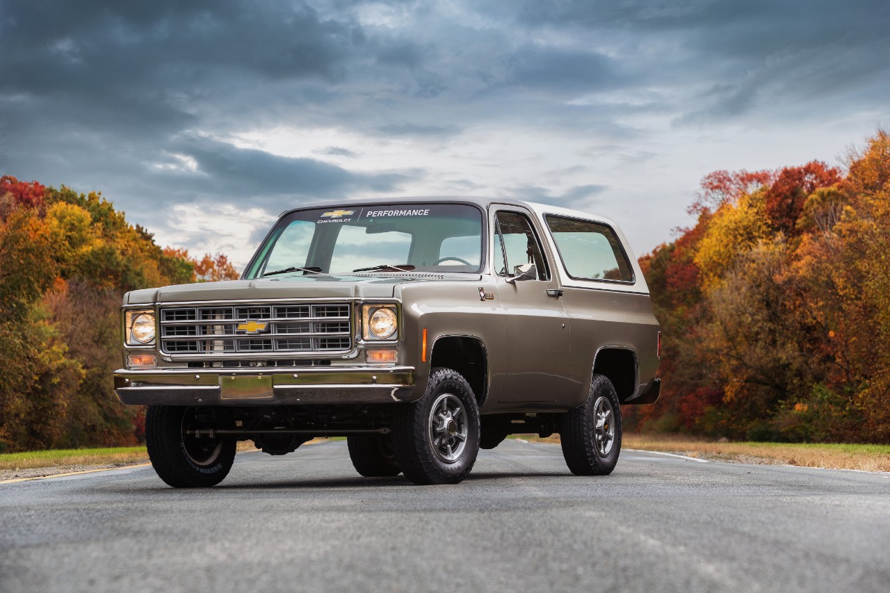 SEMA360 Preview: Chevrolet’s 1977 K5 Blazer-E With The Electric Connect And Cruise Crate Package