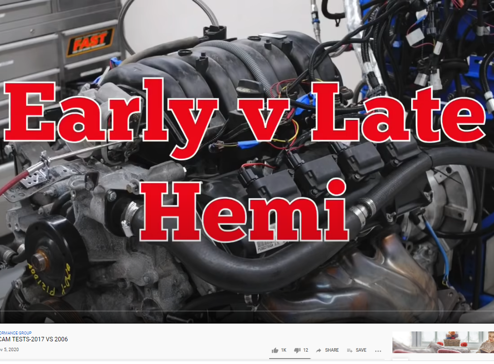 Do Gen 3 Hemis Make More Power With An Aftermarket Cam? Of Course. But Which One Makes More? Early or Late Gen 3? Watch