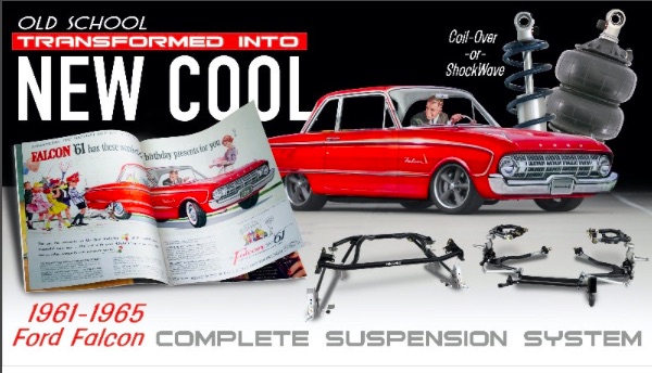 New Parts: Ridetech Introduces Complete Suspension Systems For 1961-1965 Ford Falcon!