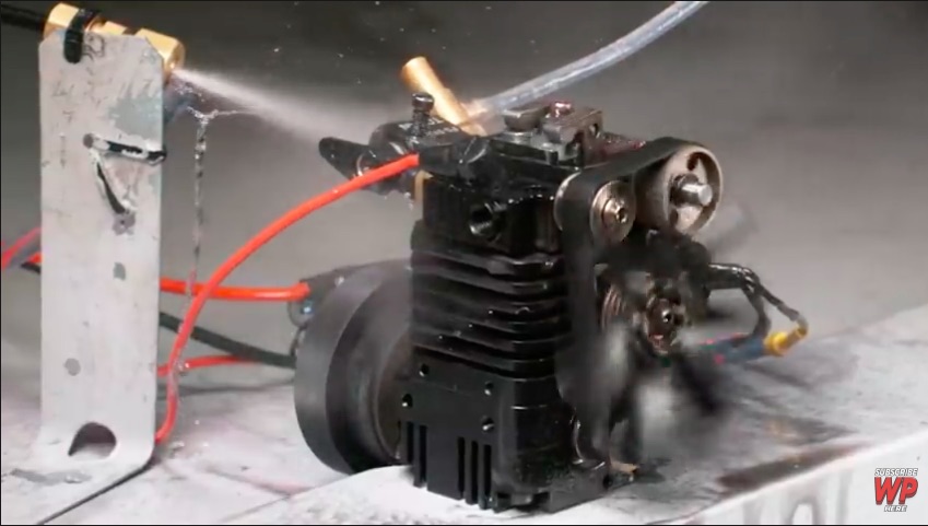 Tough Little Bugger: Watch This Tiny Engine Get Pummeled With Nitrous and Fuel and Live!