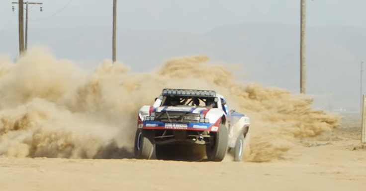 Luke McMillin Conquers The 2020 BAJA 1000. Watch This Trophy Truck Haul Serious Ass And Fly Through The Air.