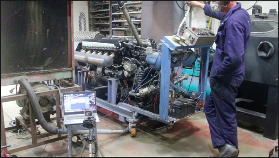 Watch This Awesome Packard Merlin 29 Aircraft Engine Get Dyno Tested And Crank The Torque Out