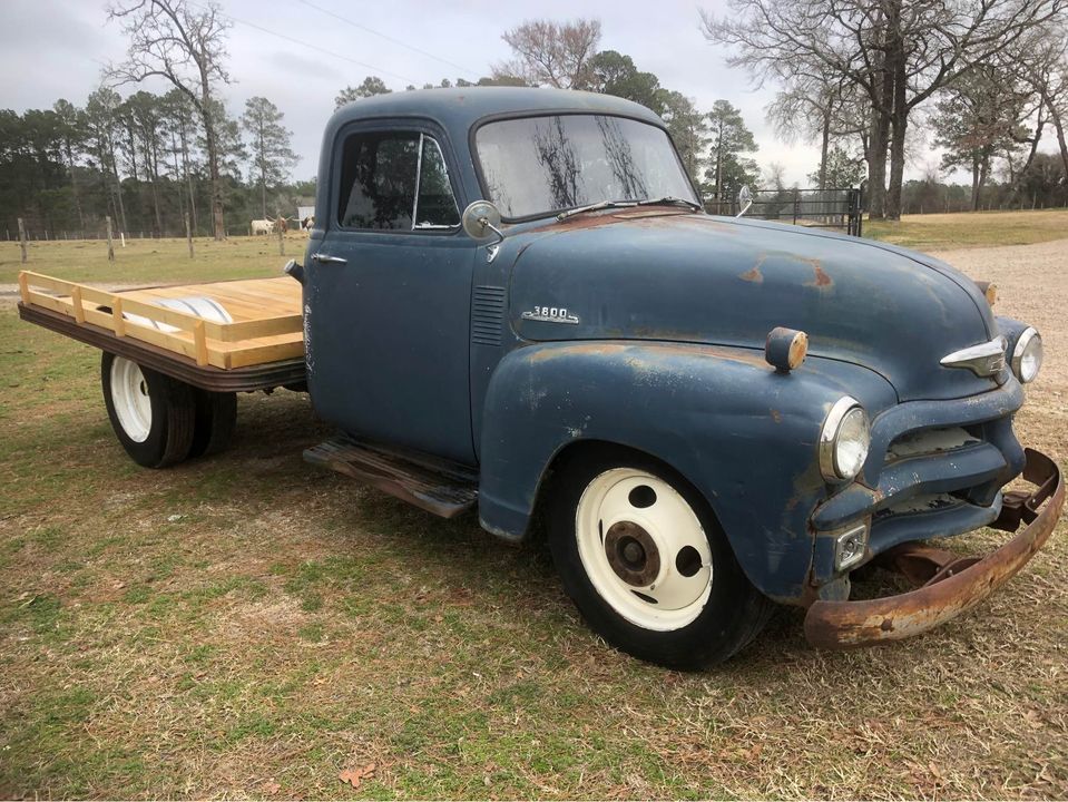 This 1954 Chevrolet 3800 Flatbed Is Work Truck Greatness That Would Make A Cool Hauler